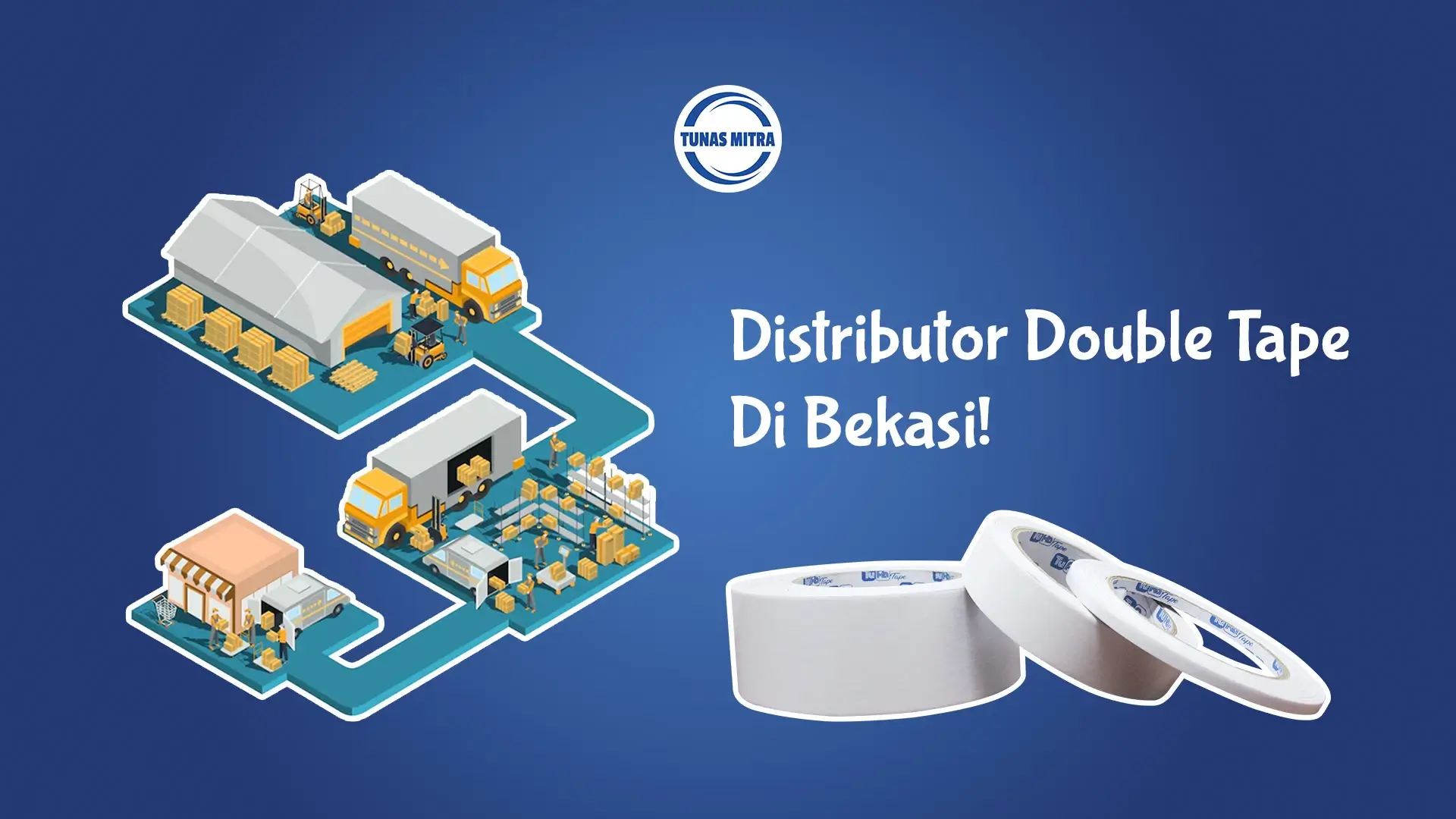 DISTRIBUTOR DOUBLE TAPE BEKASI