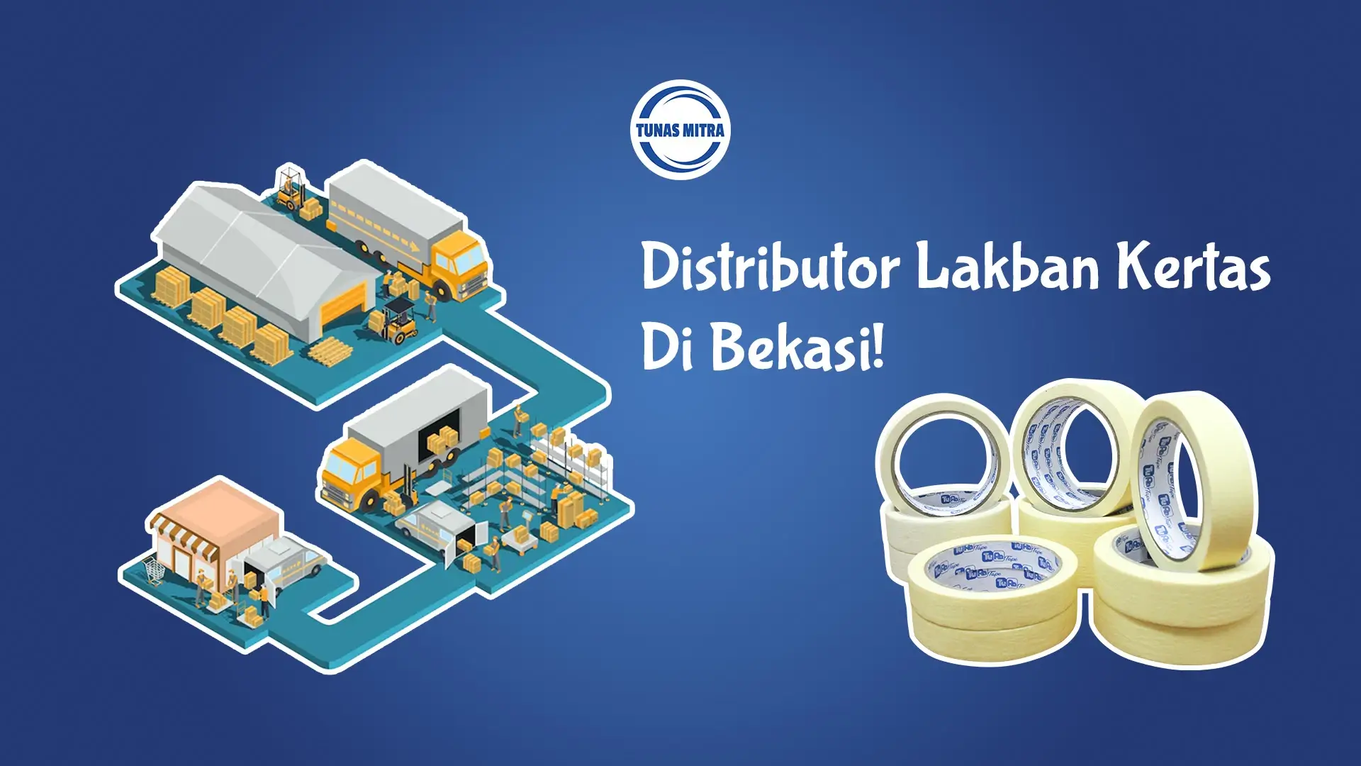 DISTRIBUTOR LAKBAN KERTAS BEKASI